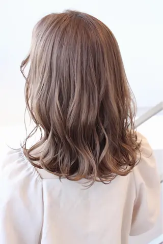 ミディアム カラー 髪質改善カラー ショートボブ専門のヘアスタイル