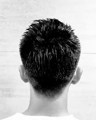 ショート Brotokyo BARBERSHOP 銀座店所属・BroTokyo マルのヘアスタイル