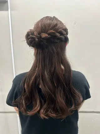 ロング ヘアアレンジ 【 pia 】 とものヘアスタイル