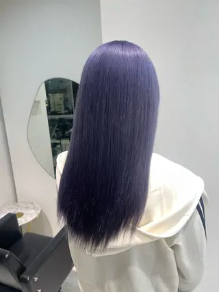 カラー TENSHO レイヤー/ハイトーンのヘアスタイル