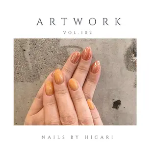 ショート カラー ネイル マツエク・マツパ illum hicariのネイルデザイン