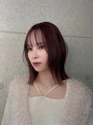 ミディアム STAYGOLD所属・STAYGOLD⭐️ NANAMIのヘアスタイル