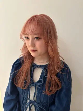 セミロング 美 海のヘアスタイル