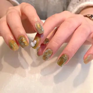 ネイル 新井 ひなののネイルデザイン