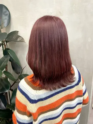 ミディアム カラー 髪質改善🌱 高橋みなみのヘアスタイル