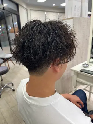 パーマ メンズ LOVERIA KURUME所属・村上 佳織のヘアスタイル