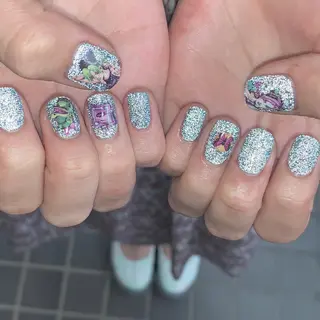 ネイル 野島 千夏のネイルデザイン