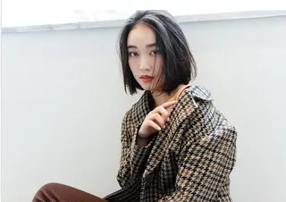 ミディアム イルヘアーライラ所属・美髪専門美容師 SHUのヘアスタイル