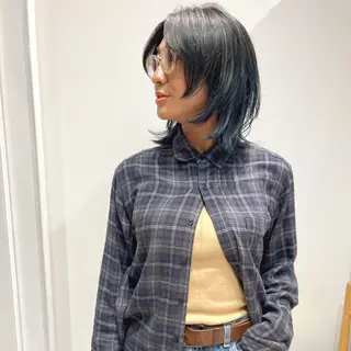ミディアム ゴートゥデイシェアサロン所属・era shioriのヘアスタイル