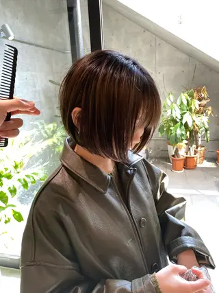 ショート nex the salon coall所属・🫧似合わせショート イシダ🫧のヘアスタイル