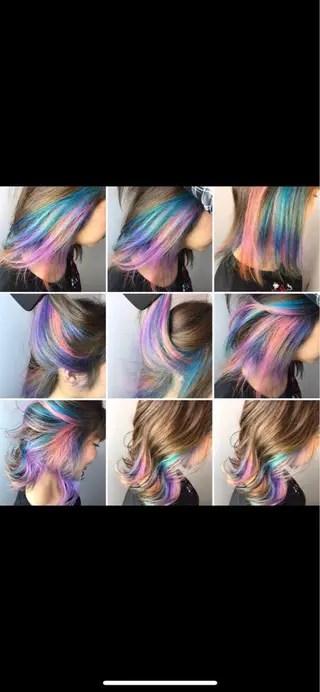 ミディアム カラー AVANCE泉大津店 加茂瑞希のヘアスタイル