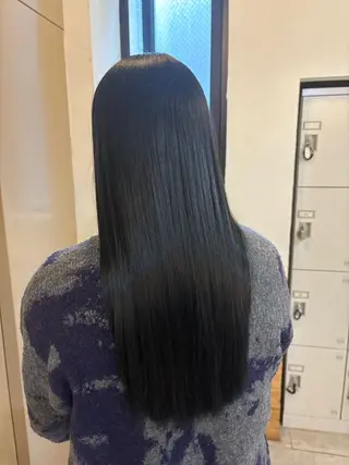 カラー 髪質改善/艶カラー /茶屋町/文野のヘアスタイル