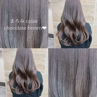 セミロング カラー L’me  TOKYO by youres【エルメトーキョーバイユアーズ】所属・《柔らかhair𓍯 》木村美姫のヘアスタイル
