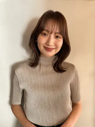 ミディアム 原宿/ケパーマ 🧺ユウマのヘアスタイル