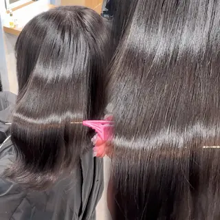 ミディアム カラー 透明感韓国カラー 🎀𝐒𝐀𝐇𝐎のヘアスタイル