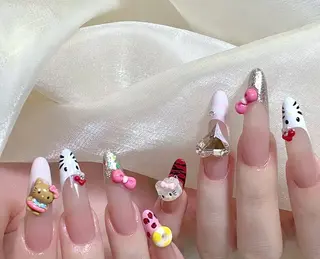 ネイル ラベンダー💖日暮里 ルル💖ネイルのネイルデザイン