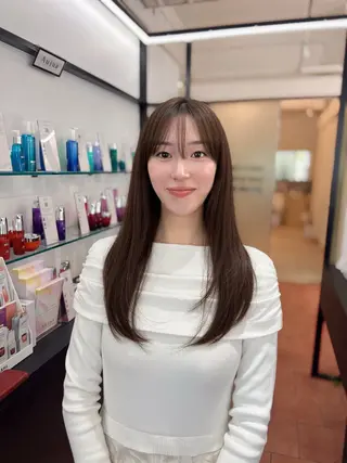 ロング カラー pikAicHi Tenjin×M.SLASH所属・M.SLASH菅原 正裕のヘアスタイル