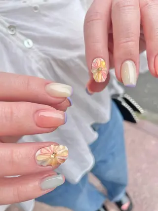 ネイル Ash関内ネイリスト 荒木のネイルデザイン