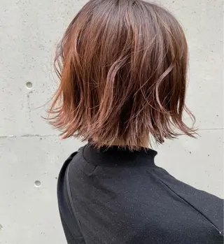 ショート カラー パーマ ヘアアレンジ メンズ キッズ マツエク・マツパ Luela堅田所属・田中 裕士のヘアスタイル