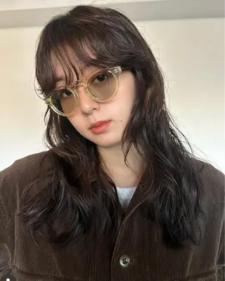 セミロング レイヤー/パーマ /yumeのヘアスタイル