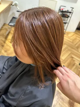 カラー hair make one 004所属・織田 ゆみのヘアスタイル