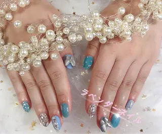 ネイル ラベンダー💖日暮里 ルル💖ネイルのネイルデザイン