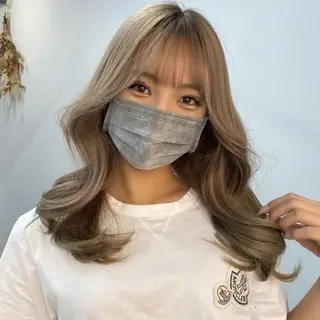 ロング パーマ カラー メンズ キッズ ヘアアレンジ ネイル マツエク・マツパ アイブロウ SUNC/Jiles 【美容室】のヘアスタイル