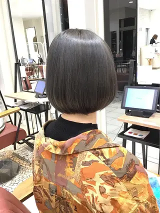 ショート カラー GranCieux 水戸/まつパ🧡黒柳の眉毛・アイブロウイメージ