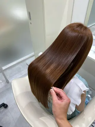 ロング 山岡 翔冴のヘアスタイル