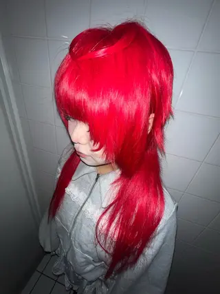 ミディアム 💥ウルフカット デザインあんな💥のヘアスタイル