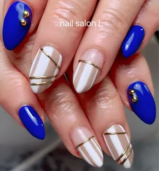 ネイル 吉川市 ネイルサロンLのネイルデザイン