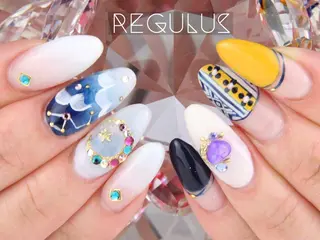 ネイル マツエク・マツパ Regulus 西川のネイルデザイン