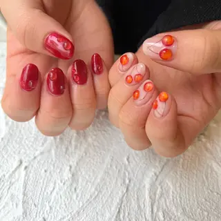 ネイル 新井 ひなののネイルデザイン