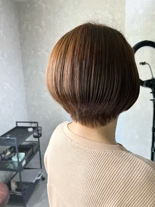 ショート カラー 池田 真衣のヘアスタイル