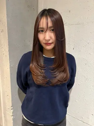 ロング Juna✂️ レイヤー / ボブのヘアスタイル