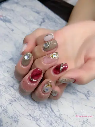 セミロング ネイル Style Nailのネイルデザイン