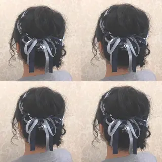 ミディアム ヘアアレンジ 🌷MAYU 🌷のヘアスタイル