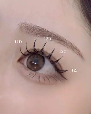 マツエク・マツパ アトリエFAM所属・アイラッシュ アトリエFAMのマツエク・マツパデザイン