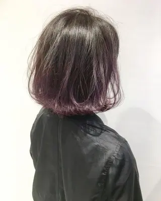ミディアム 高坂 優花のヘアスタイル