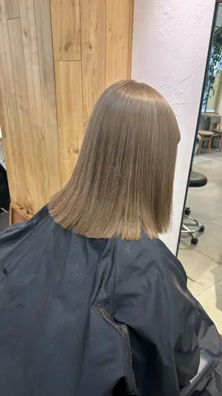 ミディアム カラー じゅわっと暖色カラー 🍊Moemiのヘアスタイル