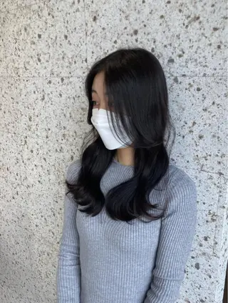 ロング Mood hair salon所属・髪質改善.縮毛矯正 ×韓国ヘアyukiのヘアスタイル