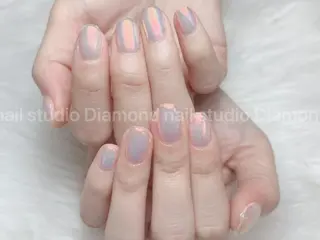 ショート Diamond 🚢のネイルデザイン