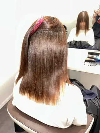 セミロング Wisteria所属・美髪特化✨ 伊織✨縮毛矯正✨のヘアスタイル