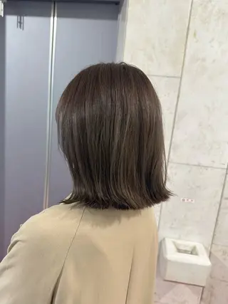 ミディアム オブヘア所属・銀座／カット ／ボブ　るかのヘアスタイル