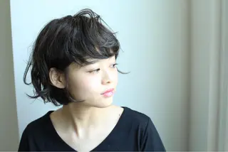 ショート カラー パーマ 🧼柴田 健太郎🧼のヘアスタイル