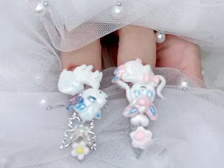 ネイル MoMoA Nail ネイル長さ出し専門店のネイルデザイン