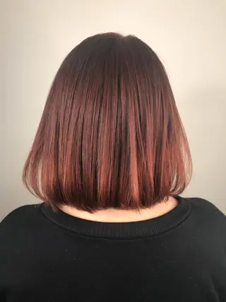 ショート カラー Lien 深井店のヘアスタイル