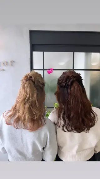 ロング ヤマダレナ/個室/ 透明感艶カラー😽✨のヘアスタイル