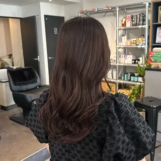 ロング ﾚｲﾔｰ/ﾊｲﾄｰﾝ WAKANAのヘアスタイル