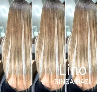 ミディアム ヘアアレンジ カラー 深夜美容師🌞yuu リピート率No. 1のヘアスタイル